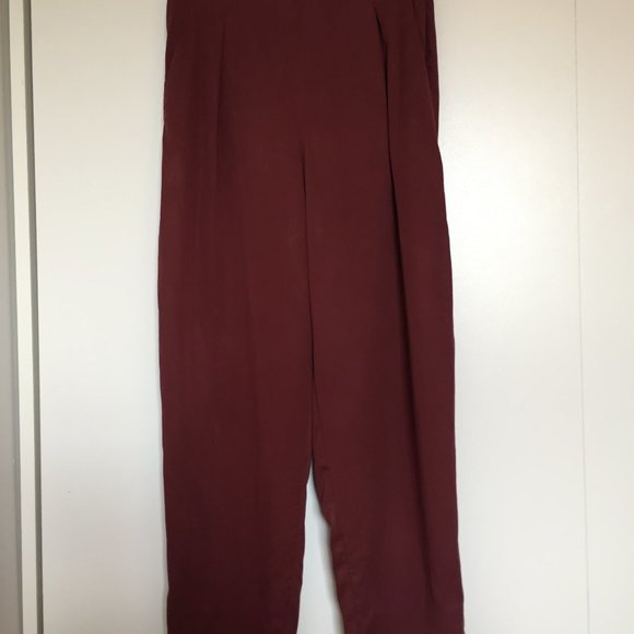 * SOLD* Amanda Moss Peggy Pant merlot - Picture 6 of 11